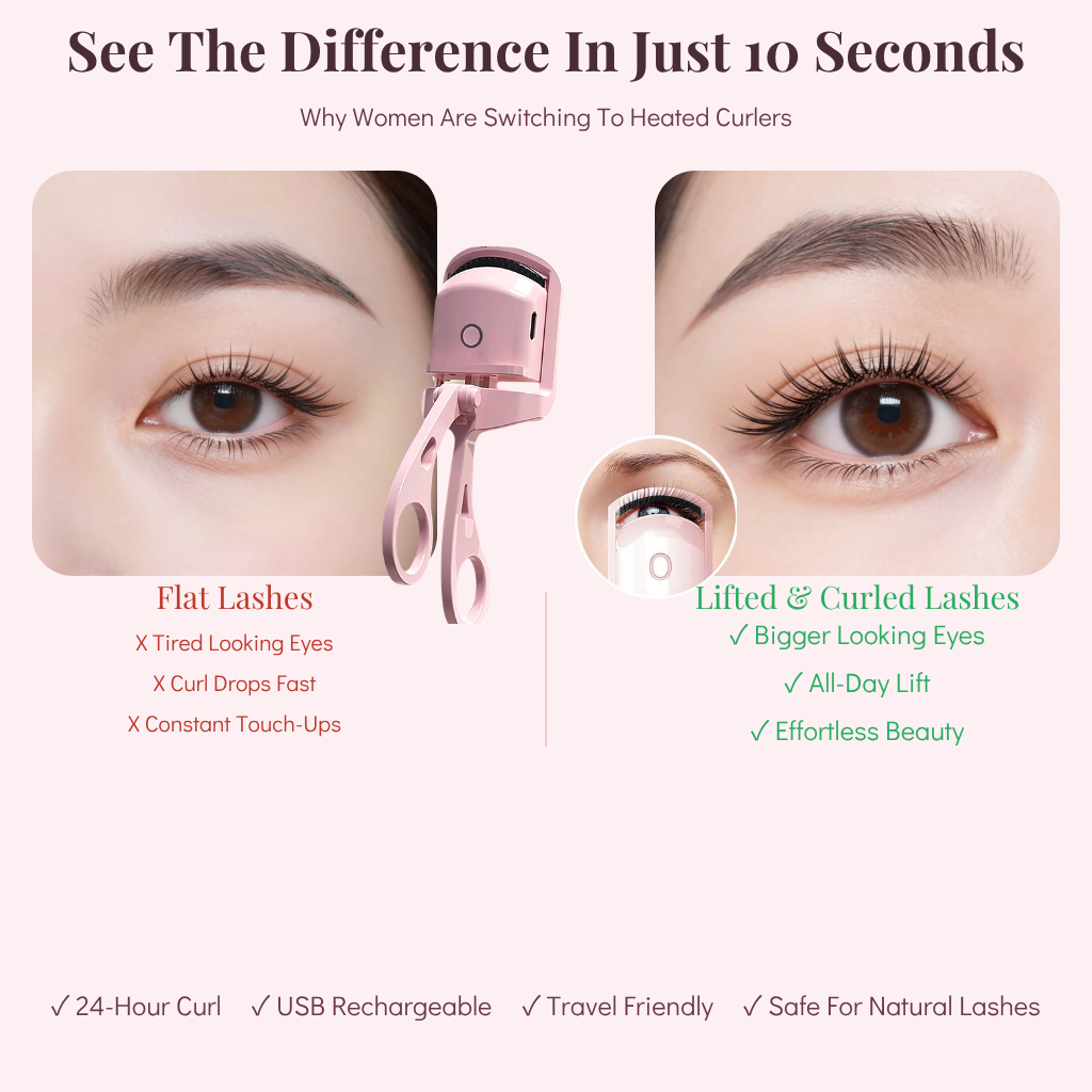 Electric Heated Eyelash Curler