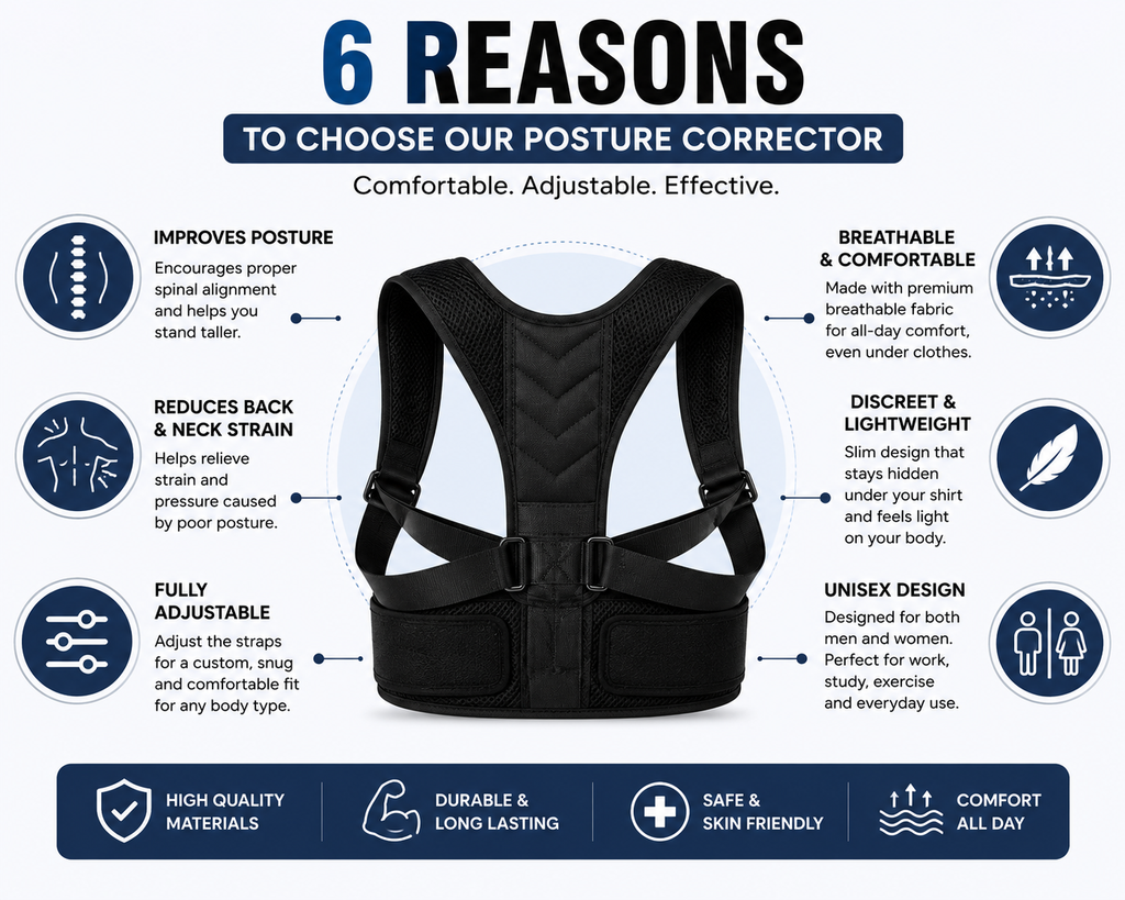 BackAlign™ Posture Corrector  Stand Taller. Feel Better Every Day.