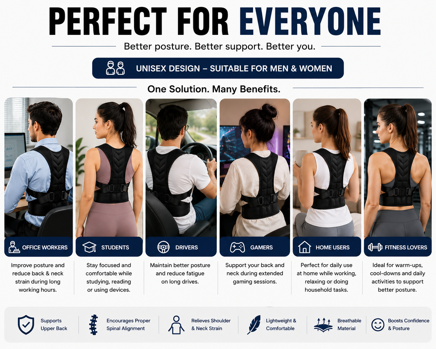 BackAlign™ Posture Corrector  Stand Taller. Feel Better Every Day.