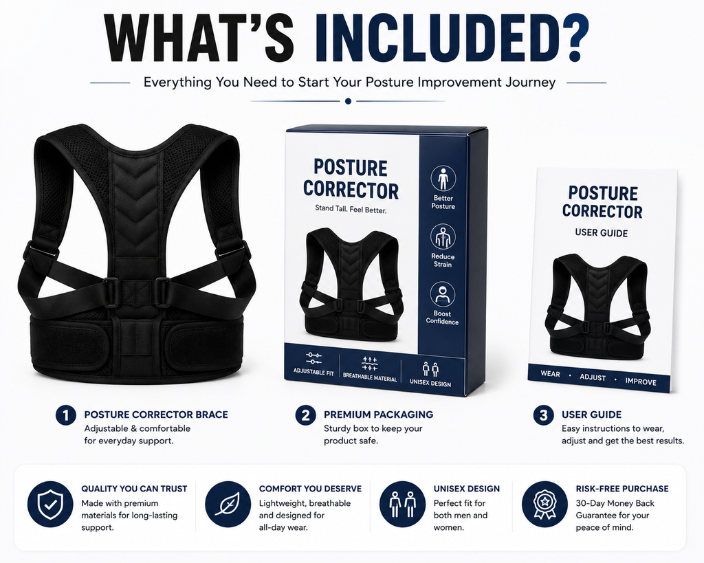 BackAlign™ Posture Corrector  Stand Taller. Feel Better Every Day.